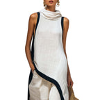 Leonor | Conjunto de lino elegante