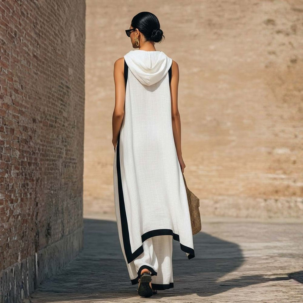 Leonor | Conjunto de lino elegante