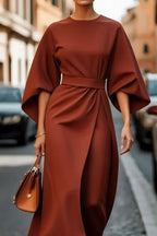 Clau | Vestido Mangas De Murciélago