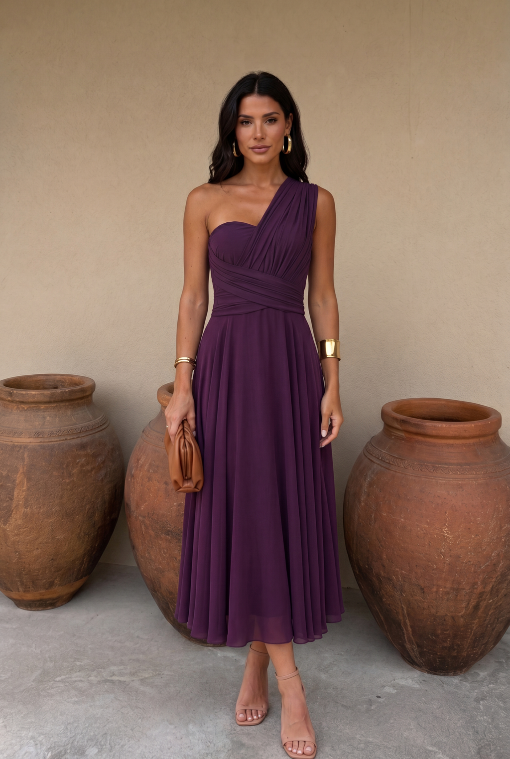 Mireia / Vestido Escote Convertible