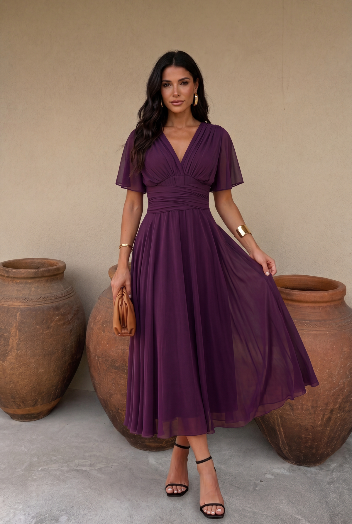 Mireia / Vestido Escote Convertible
