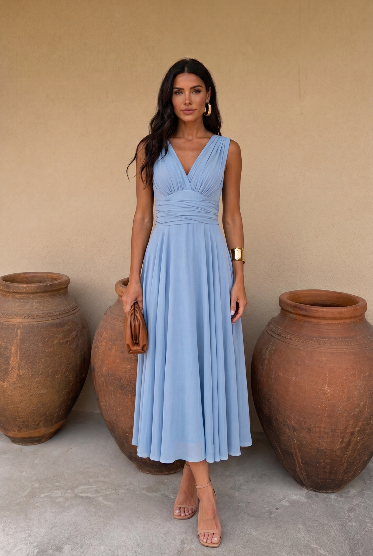 Mireia / Vestido Escote Convertible