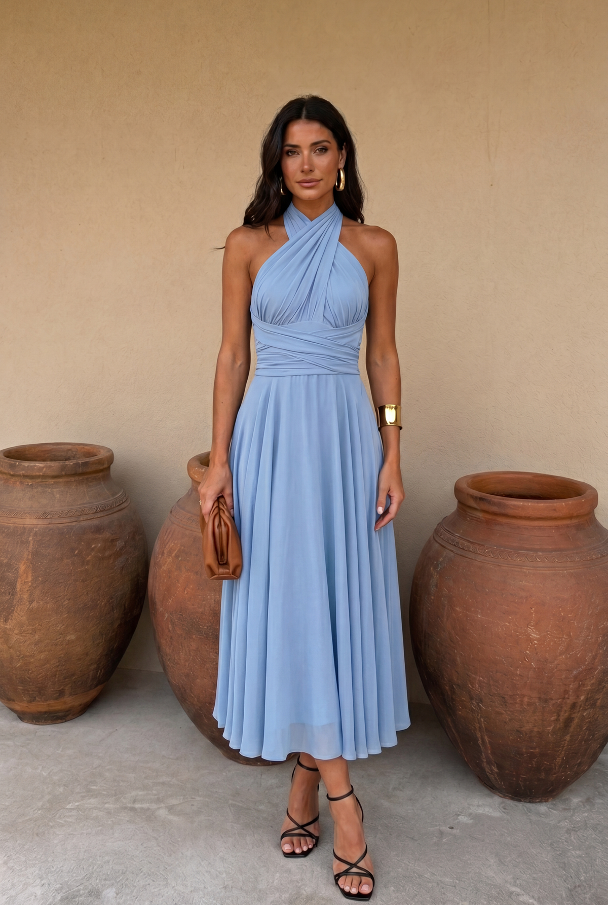 Mireia / Vestido Escote Convertible