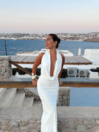 Venecia | Vestido Largo Sin Mangas